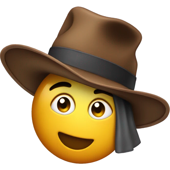 Heat with hat emoji