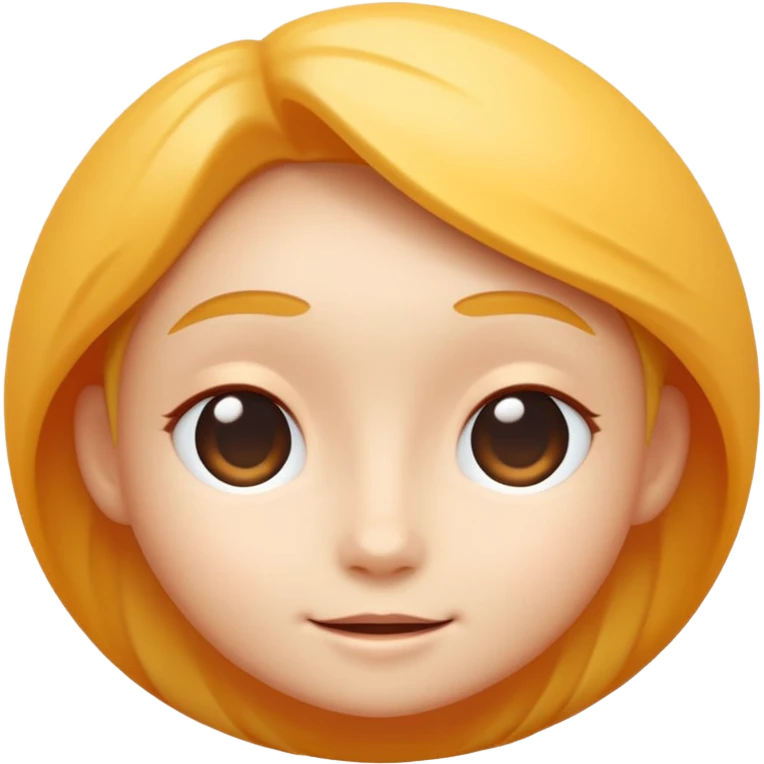 A playful character with smooth gradients, soft shadows, and a minimalistic yet modern look, round edges, a slight 3D feel, and high visual clarity emoji