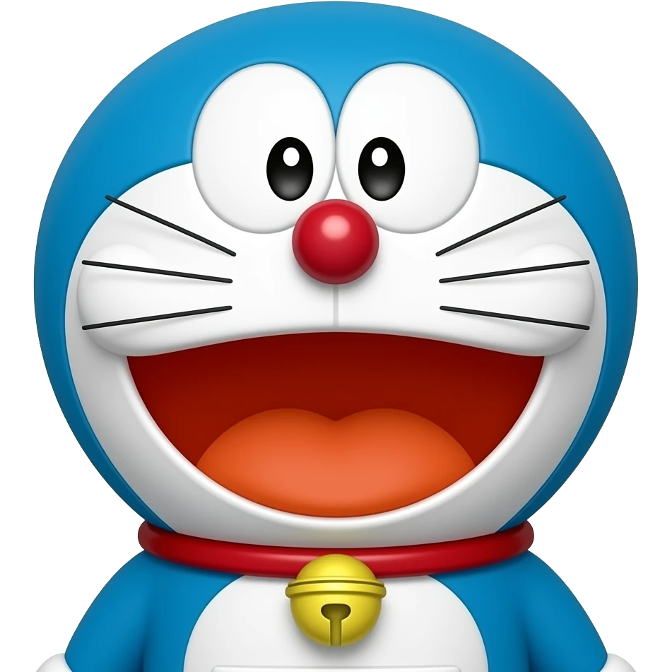 Angry doraemon emoji