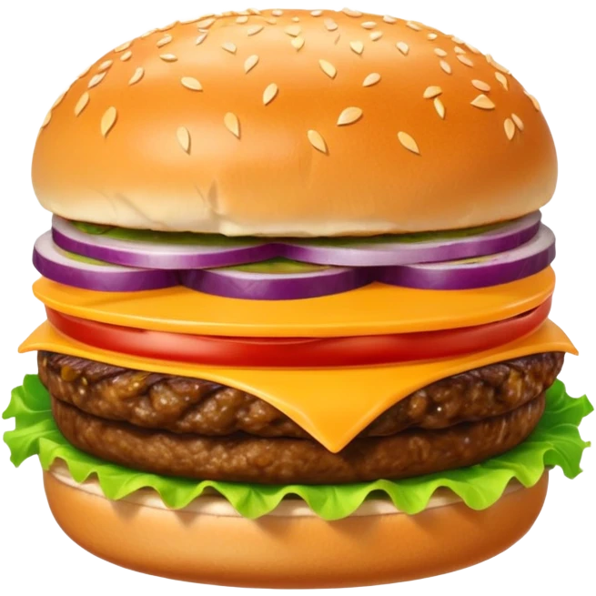 Hamburger emoji