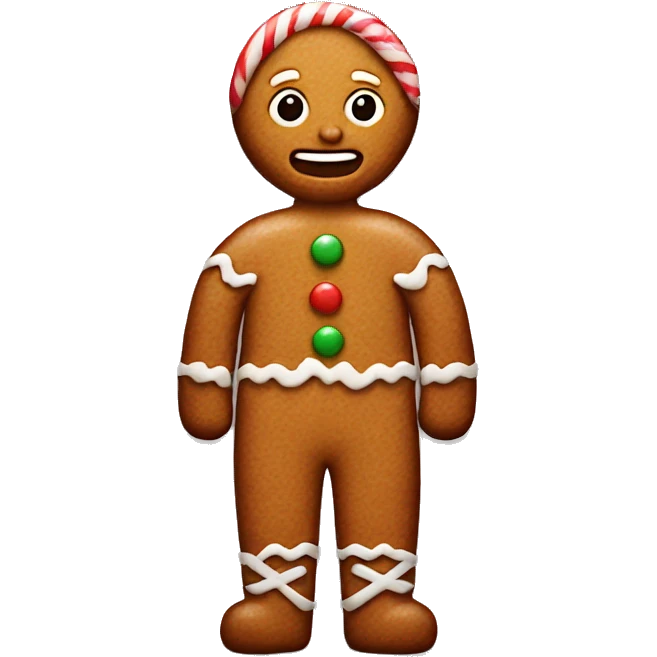 Ginger bread man  emoji