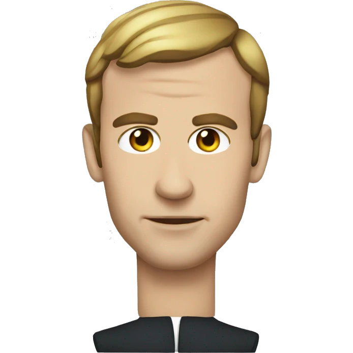 Macron face emoji