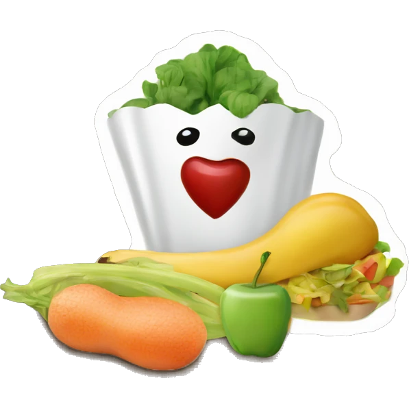 health and healthy food emoji