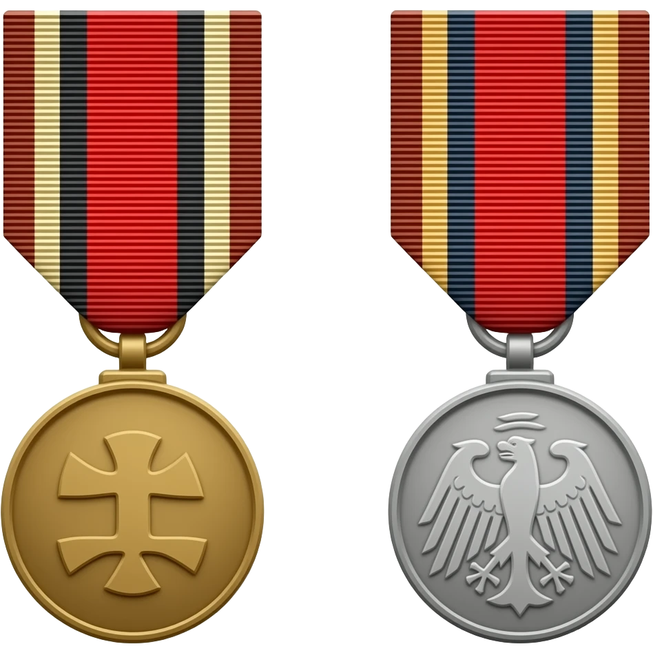 german military medal emoji