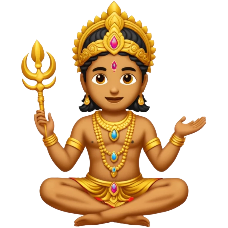 Create god murugan om emoji emoji
