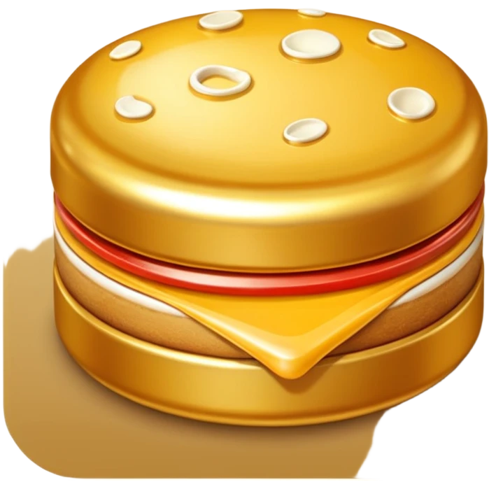 3D icon symbolizing gourmet taste and refined food experience, single object, modern and premium style, soft lighting, clean details, isolated, no background
 emoji