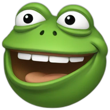 laughing pepe emoji