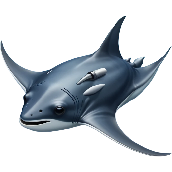 manta ray emoji emoji