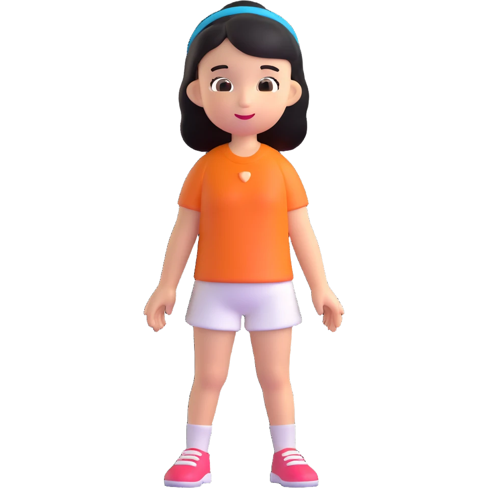 girl character emoji