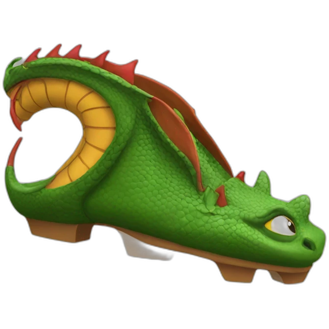 Dragon shoes  emoji