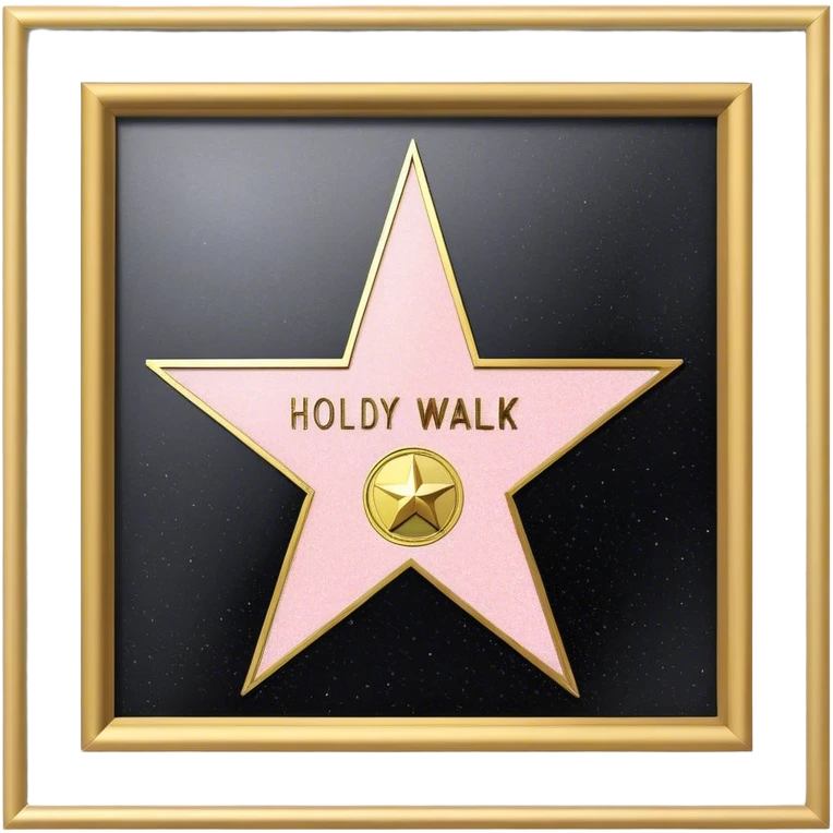 hollywood walk of fame emoji