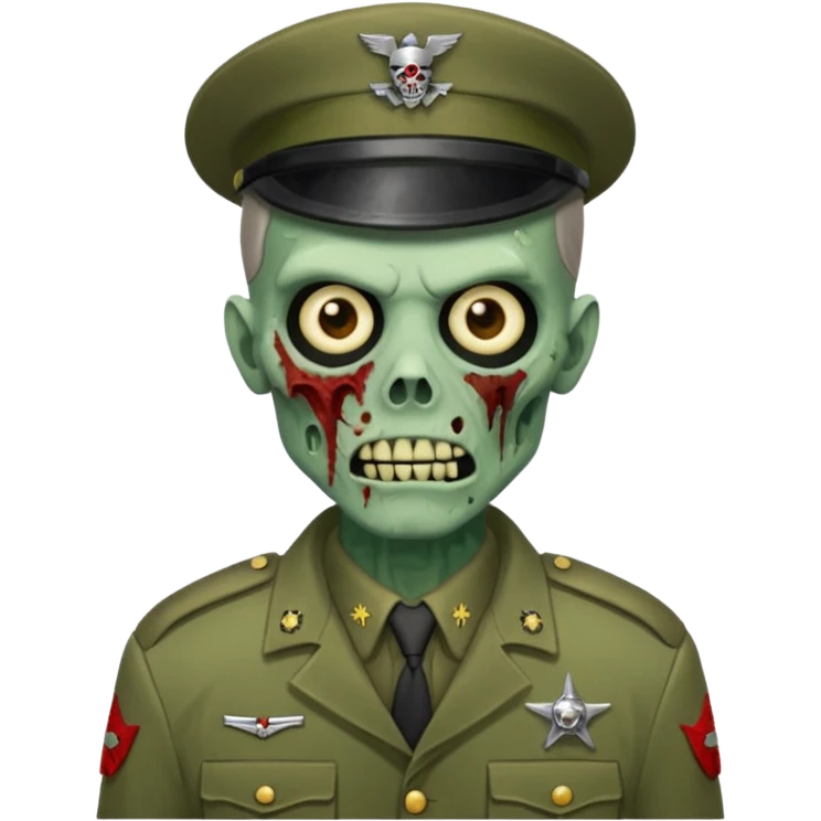 zombie soldier emoji