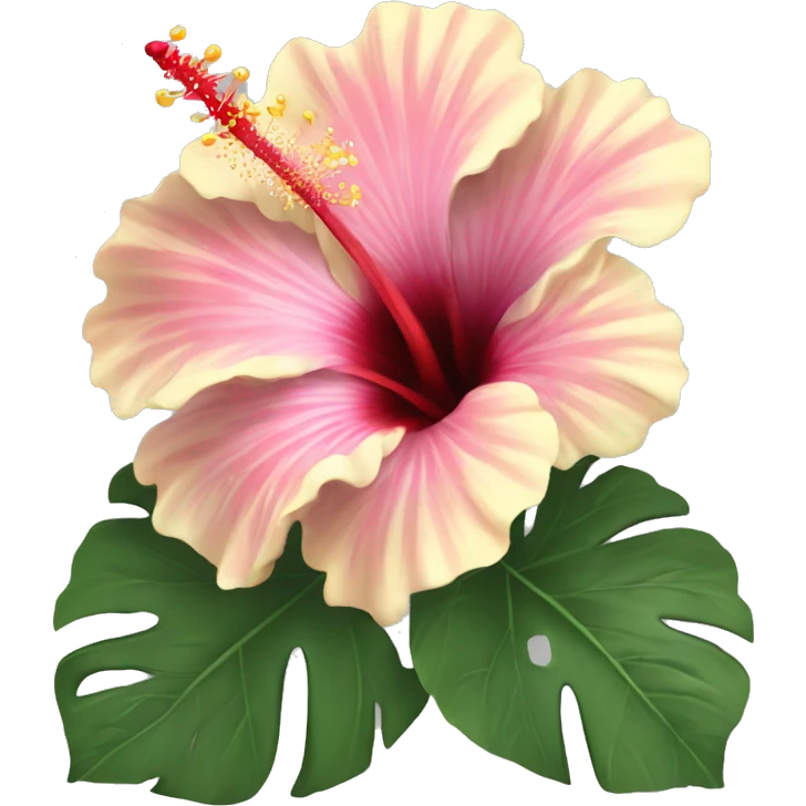 Hibiscus flower ￼ emoji