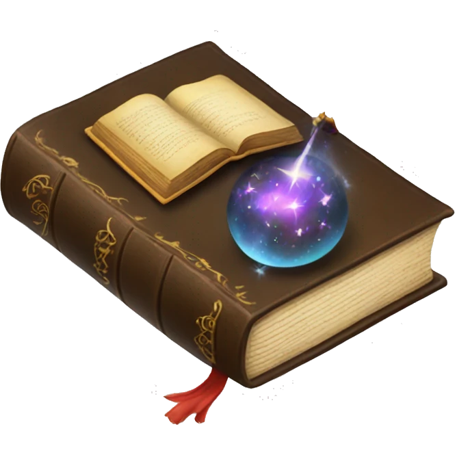 magical book emoji