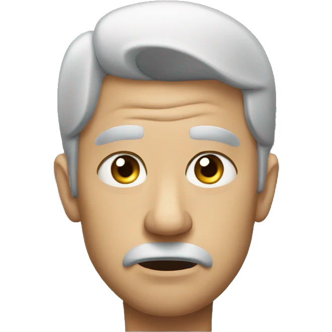 annoyed man emoji