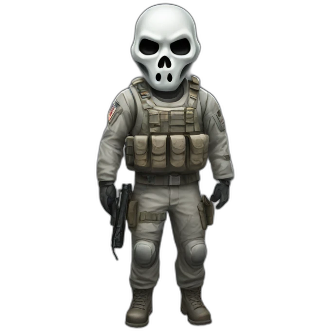 Ghost Call of Duty emoji
