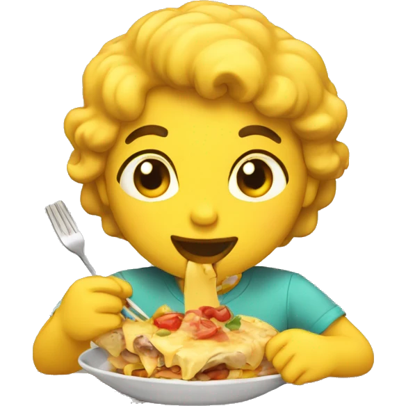 comiendo emoji