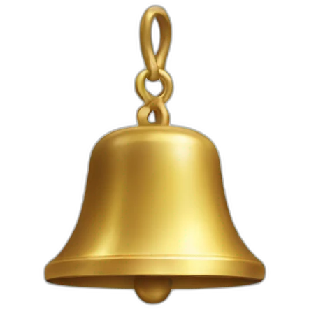 floating bell emoji