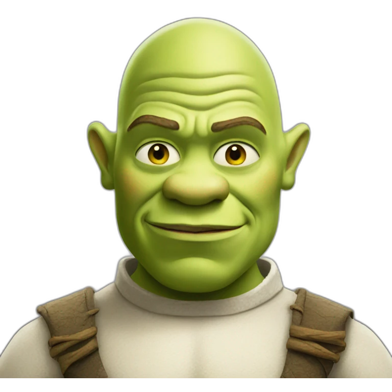 white-shrek emoji