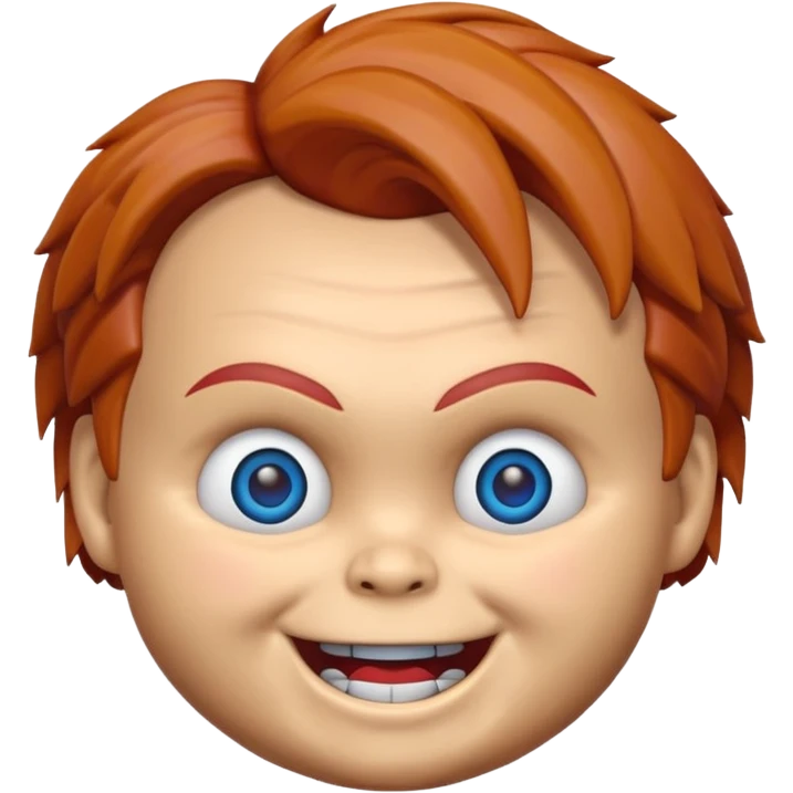 Un emojin de chuky emoji
