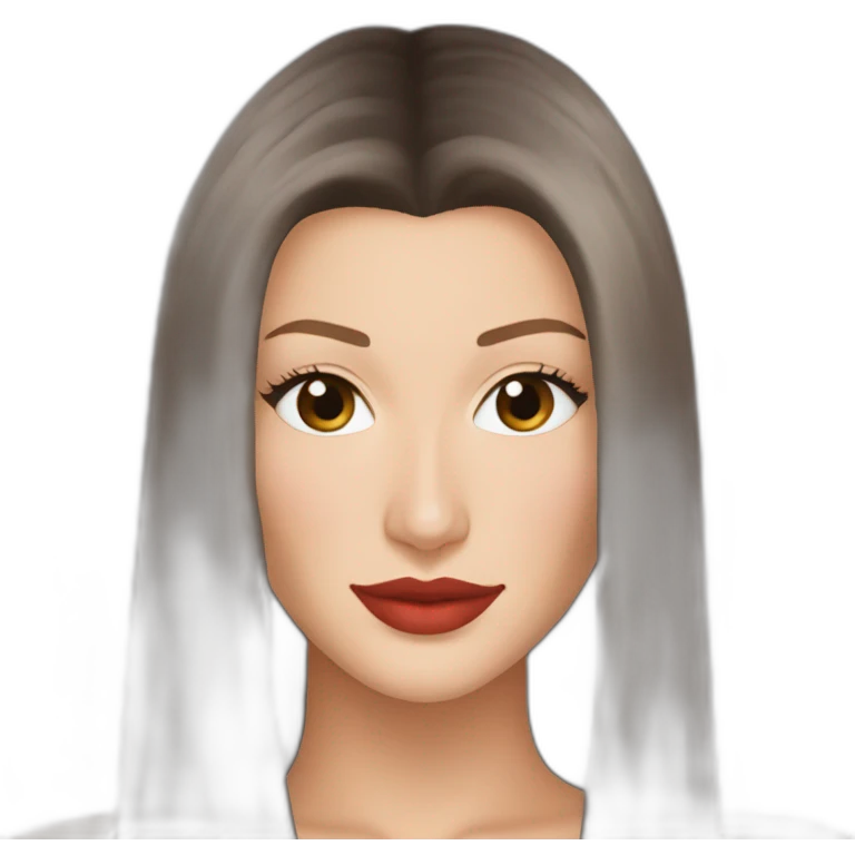 Bella hadid emoji