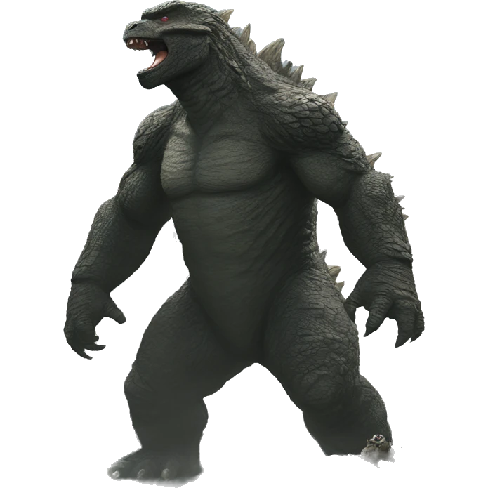 Godzilla y kong emoji