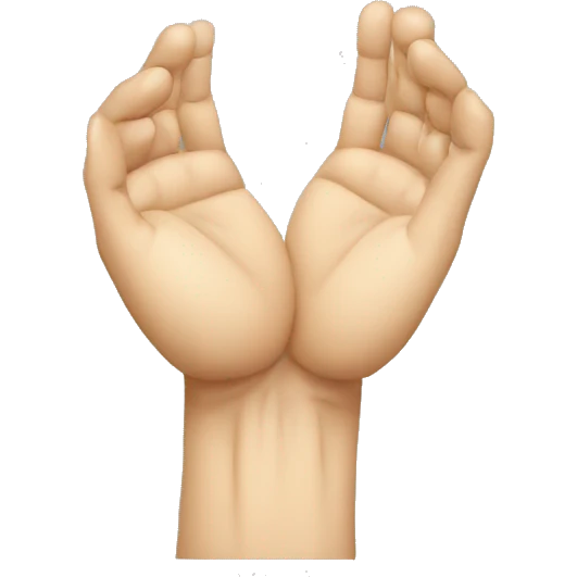 Human body with folded handed  emoji