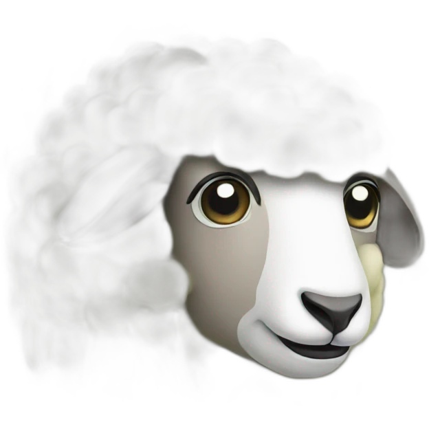 sheep grass emoji