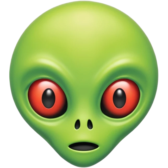 Acid blooded Alien emoji