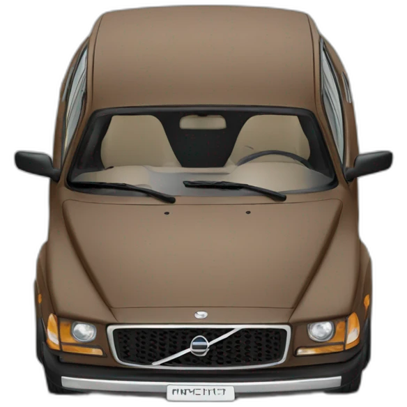 brown volvo emoji