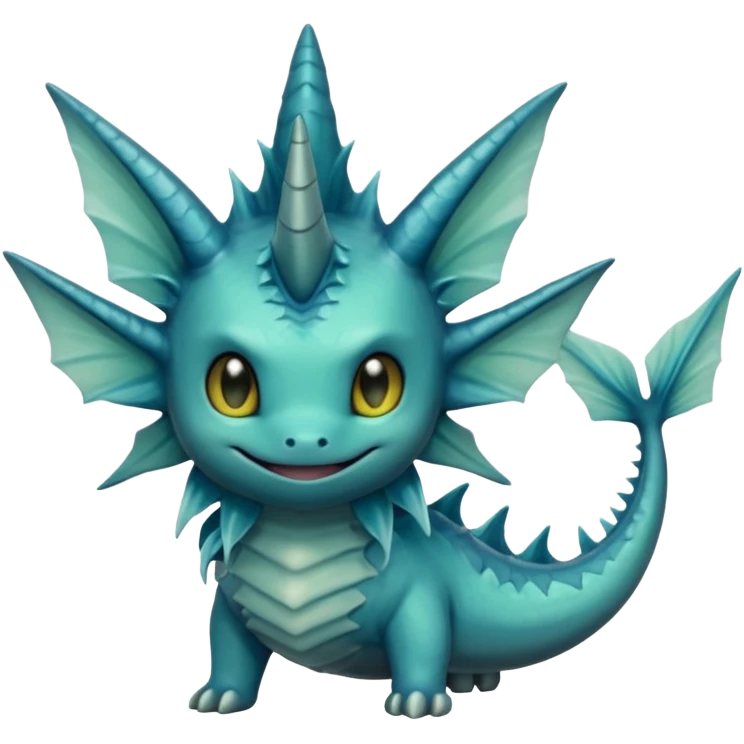 Deep-Dark-Swamp-Seafoam-Green Murky Gloomy Dull Swampy Muddy Vaporeon-Swamp-Monster emoji