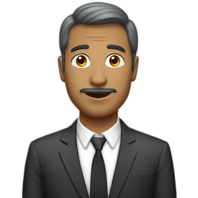 homme télé emoji