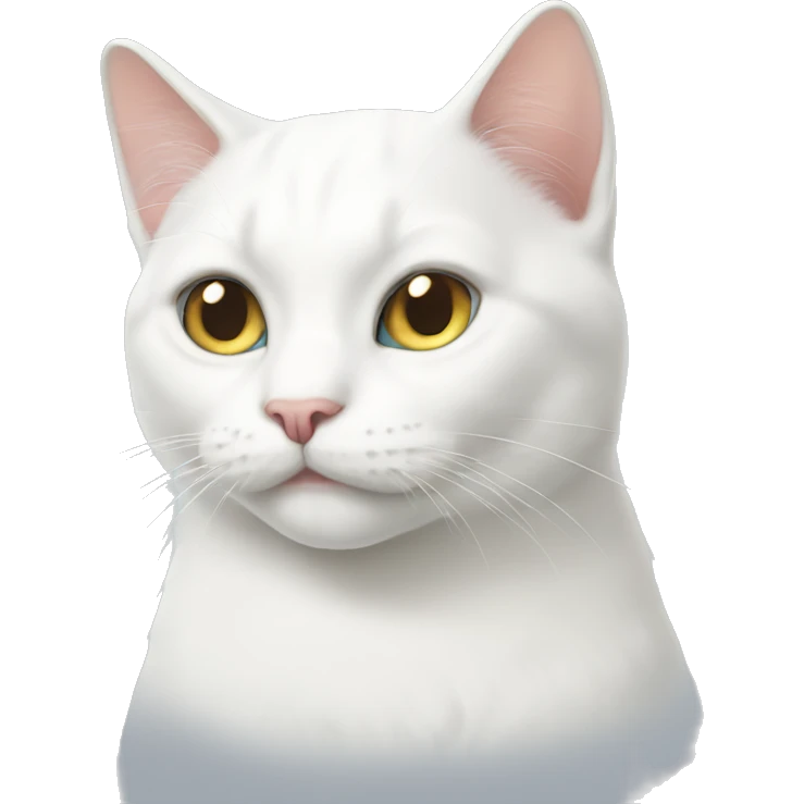 White cats  emoji