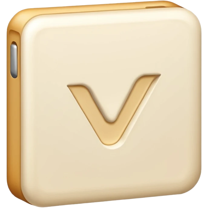 Letter colored Creamy emoji
