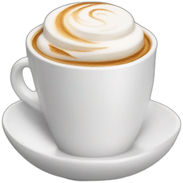 Balenciaga cappuccino cup emoji