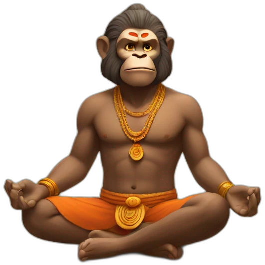 pixar-hanuman-meditating emoji