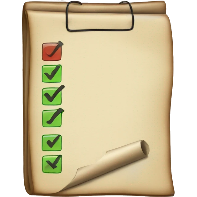 check list emoji