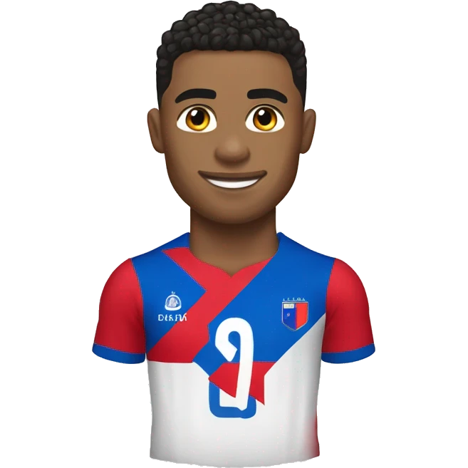 Ronaldo avec le maillot de haiti emoji