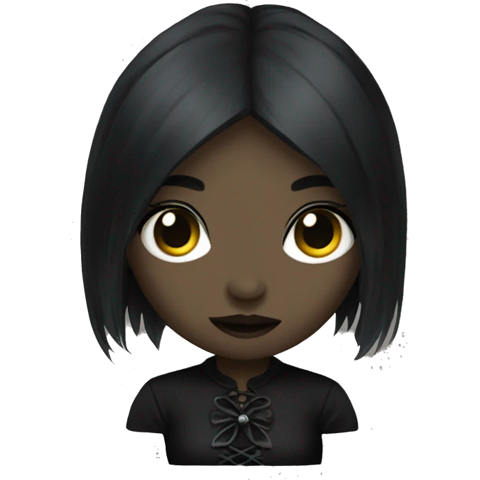 Gothic girl emoji
