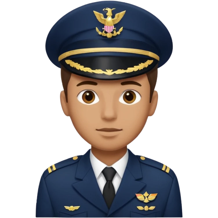 male navy soldier, square face emoji