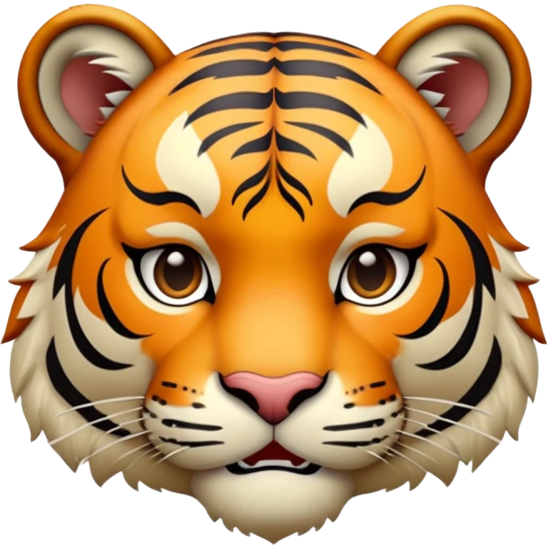 tiger face Kappa meme with sarcastic smirk for Twitch emote emoji