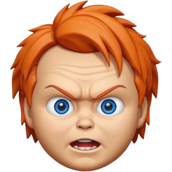 Un emojin de chuky emoji