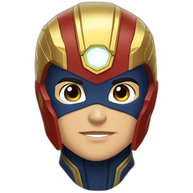 captain marvel's head  emoji