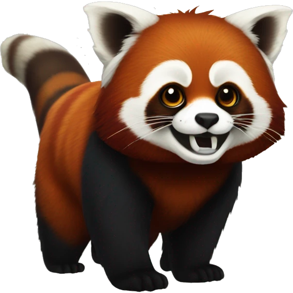 red panda the reaper emoji