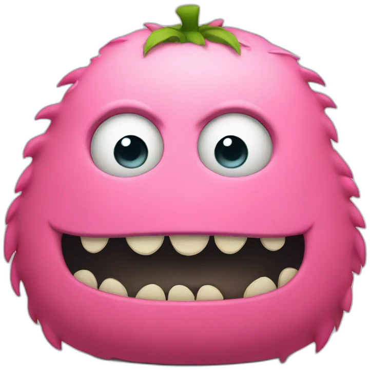 Fat monster emoji