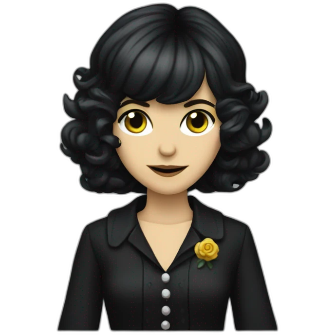 Goth Karen Carpenter emoji