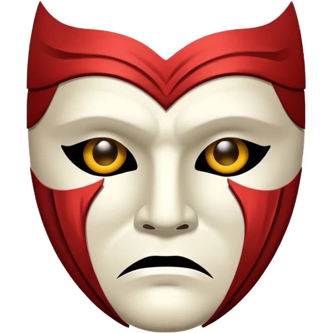 Theatre mask tragedy emoji