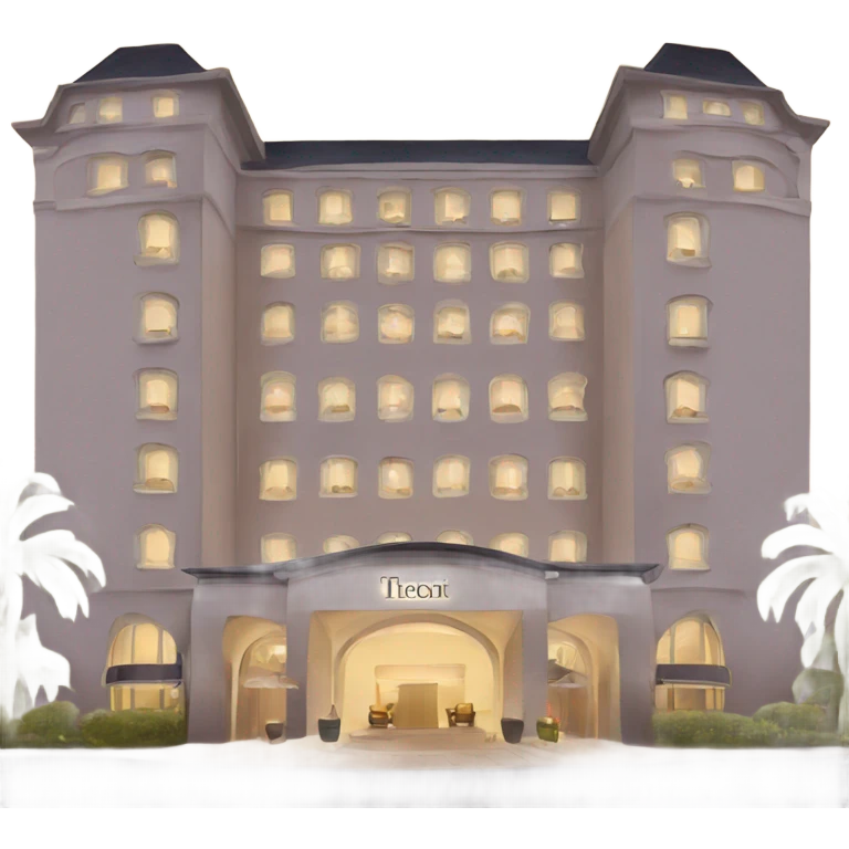 Luxury hotel emoji
