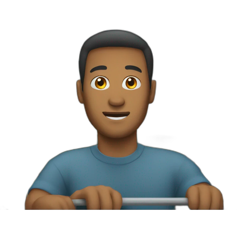 Man on a bus emoji