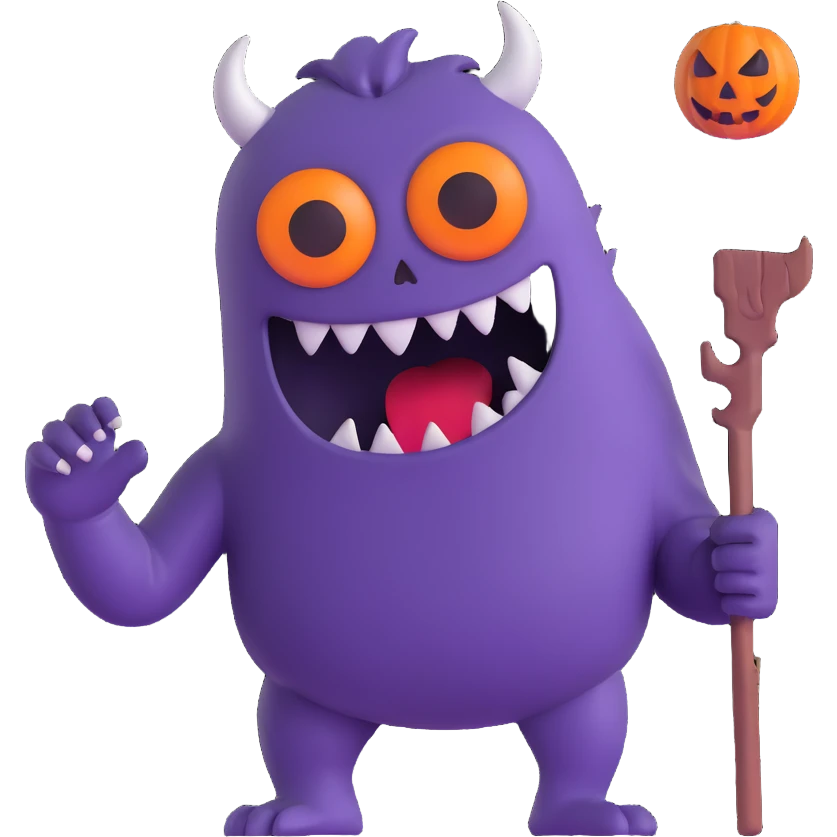 Halloween Monster Night emoji